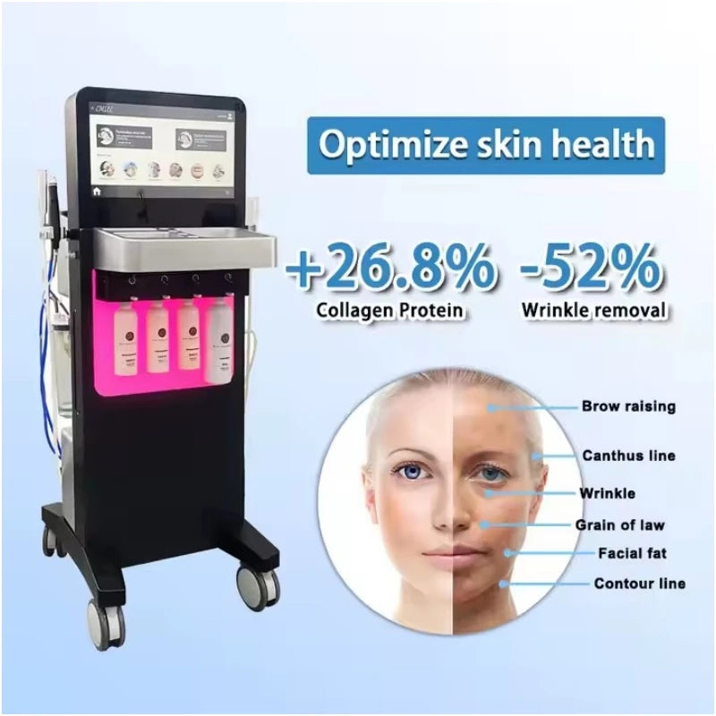 Professional Skin Management Face Care Machine dermabrasion Aqua Peel Deep Cleansing Device for Spa and Salon