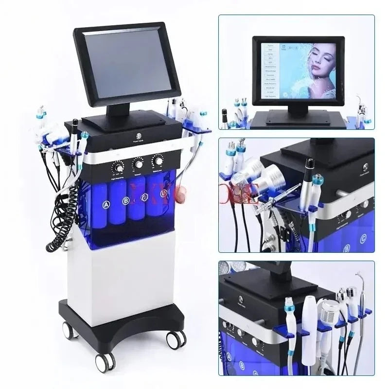 14 in 1 multifunctional hydra dermrasion  therapy beaut machin