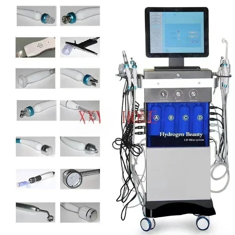 14 in 1 multifunctional hydra dermrasion  therapy beaut machin