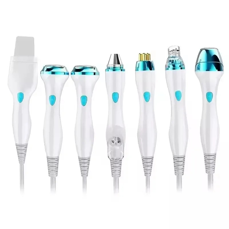 Intelligent Ice Blue Hydra-Oxygen Dermabrasion Device for Skin Cleansing, Analysis & Hydrodermabrasion Therapy.