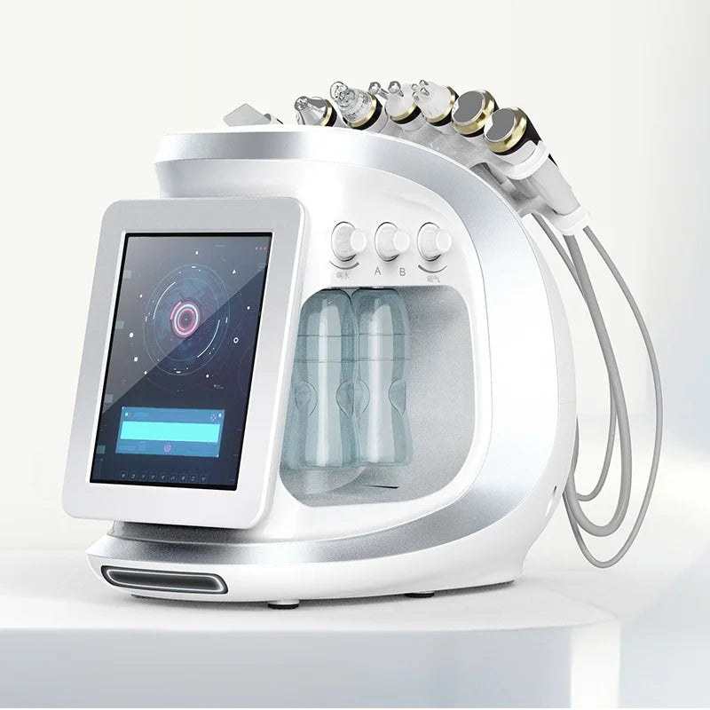 Water Dermabrasion Hydrogen Oxygen Ice Blue Smart Jet Aqua Peel Small Bubble Skin Cleansing Device facial machine 2023 Upgrade