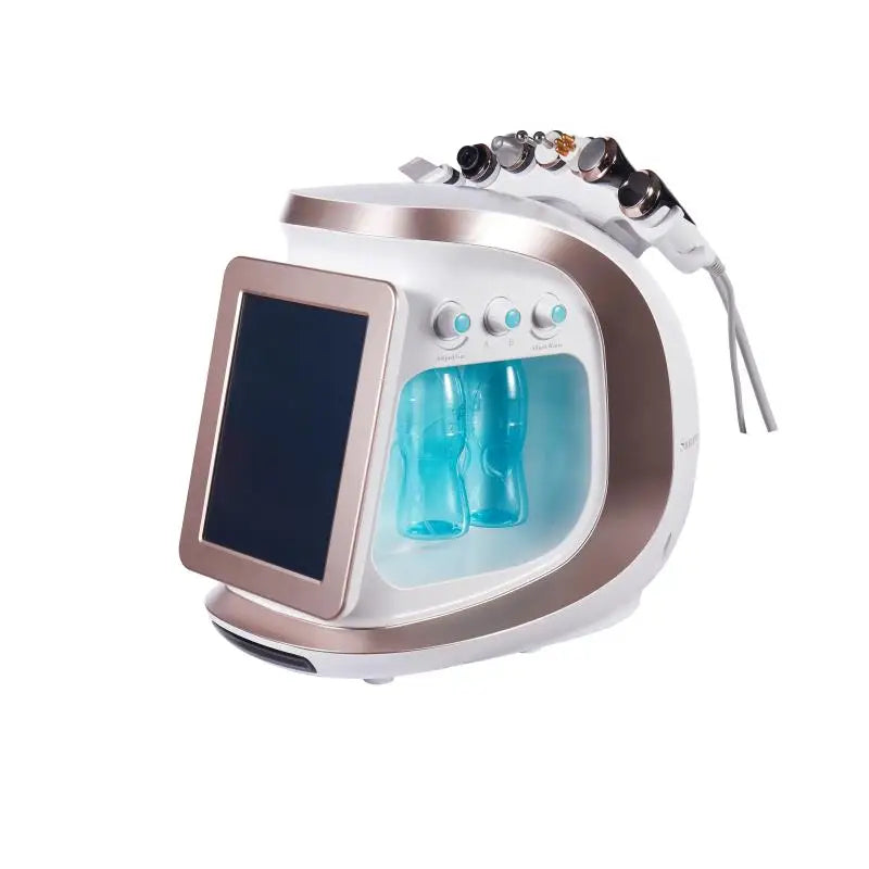 Water Dermabrasion Hydrogen Oxygen Ice Blue Smart Jet Aqua Peel Small Bubble Skin Cleansing Device facial machine 2023 Upgrade