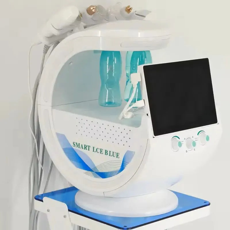 High Quality Smart Ice Blue Facial Treatment Machine Hydrofacial 7 in 1 Professional Portable Dermabrasion