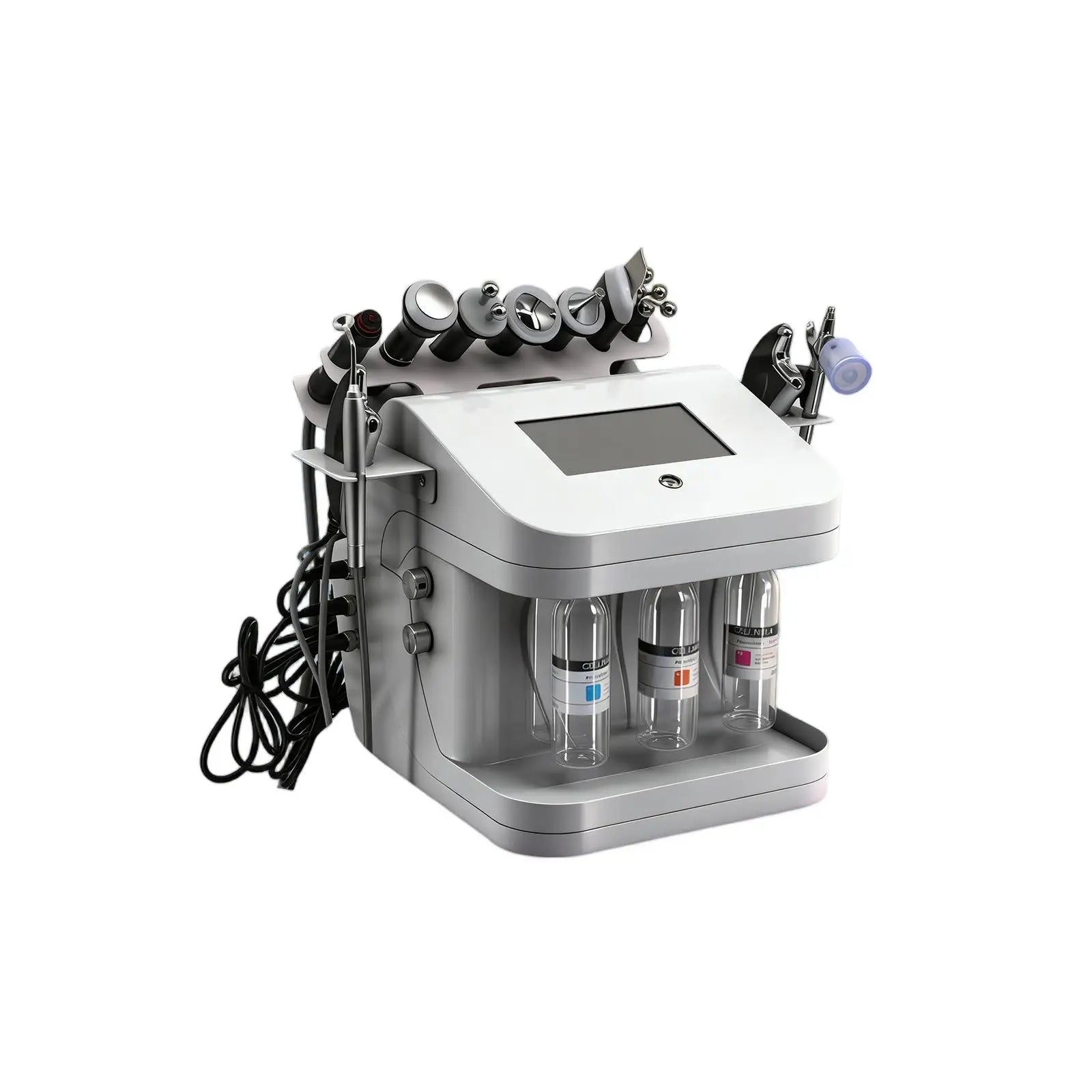 Hydra Facial Machine Professional, 10 in 1 Skin Care Device with Water Oxygen Spray, RF Radio Frequency, Microcurrent, Ultrasoni