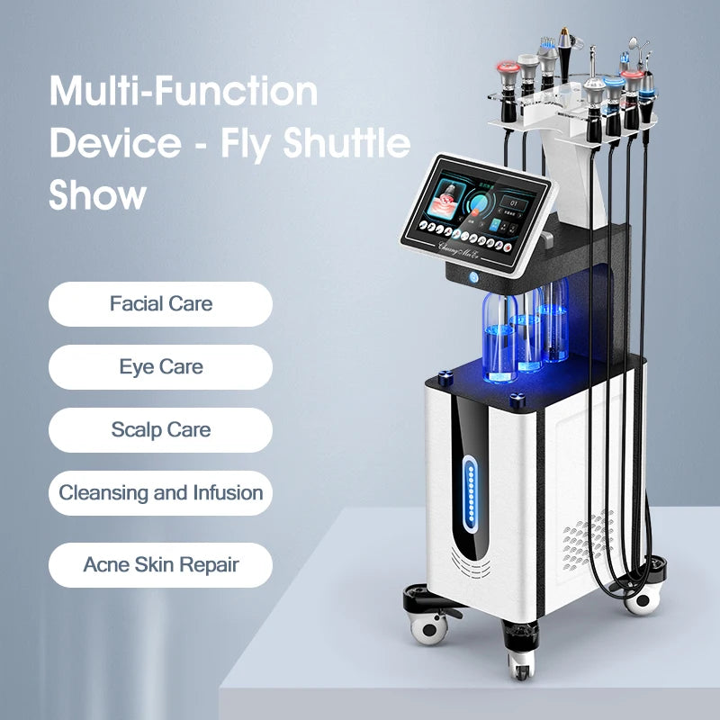 Upgrade 11 In 1 Oxygen Hydra Water Peeling Diamond Dermabrasion Facial Lifting Pore Cleaning Hydrodermabrasion Beauty Machine