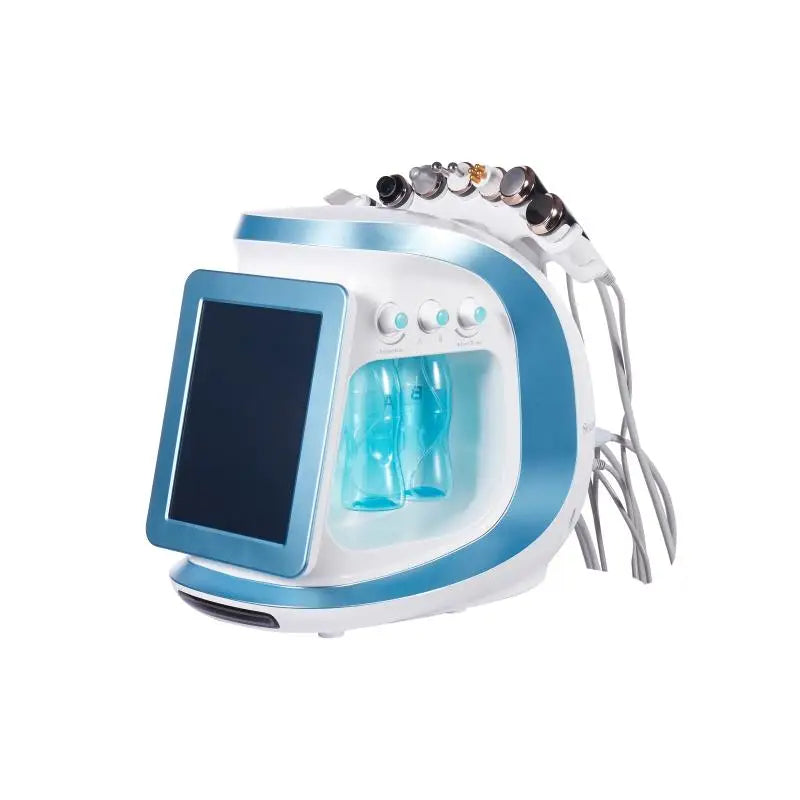 Water Dermabrasion Hydrogen Oxygen Ice Blue Smart Jet Aqua Peel Small Bubble Skin Cleansing Device facial machine 2023 Upgrade