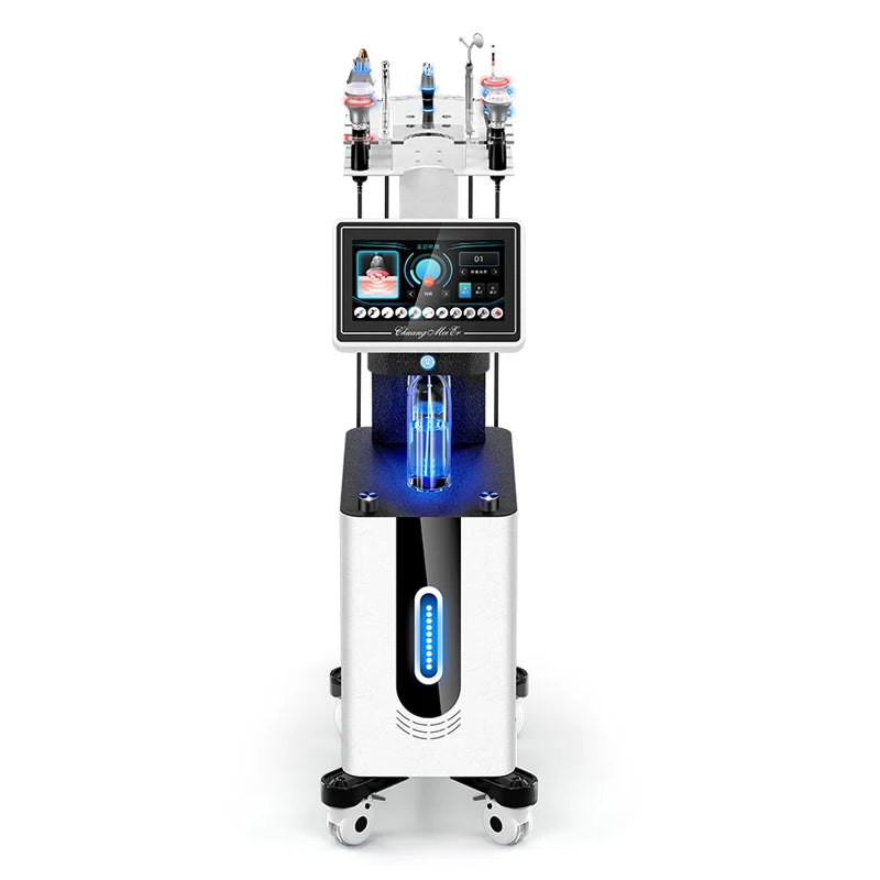 Upgrade 11 In 1 Oxygen Hydra Water Peeling Diamond Dermabrasion Facial Lifting Pore Cleaning Hydrodermabrasion Beauty Machine