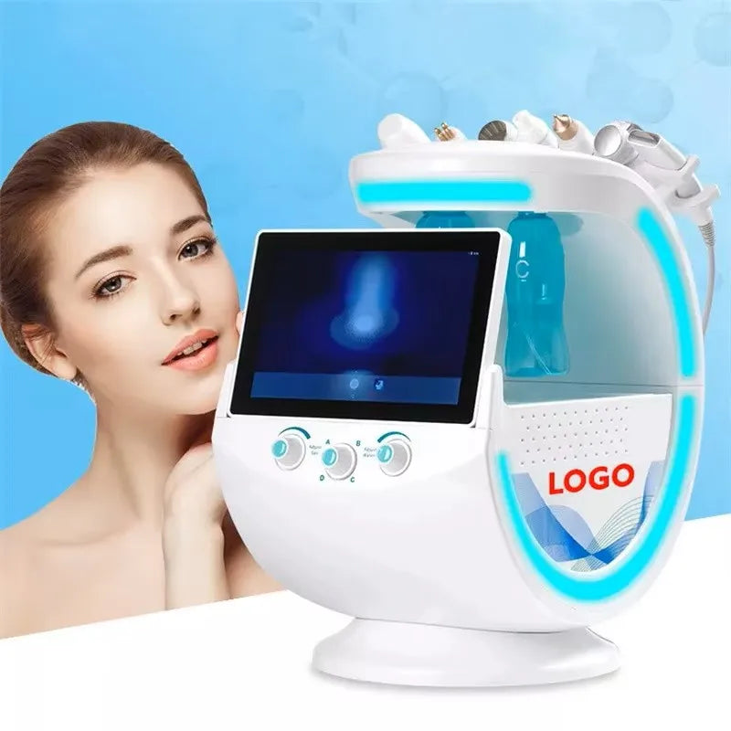 High Quality Smart Ice Blue Facial Treatment Machine Hydrofacial 7 in 1 Professional Portable Dermabrasion