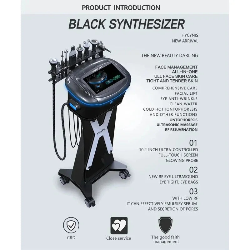 2025 9 In 1 Hydra Professional Machine Aqua Facial Device New Beauty Health Korea Solution Aquaskin Smart Multifunction Oxygen