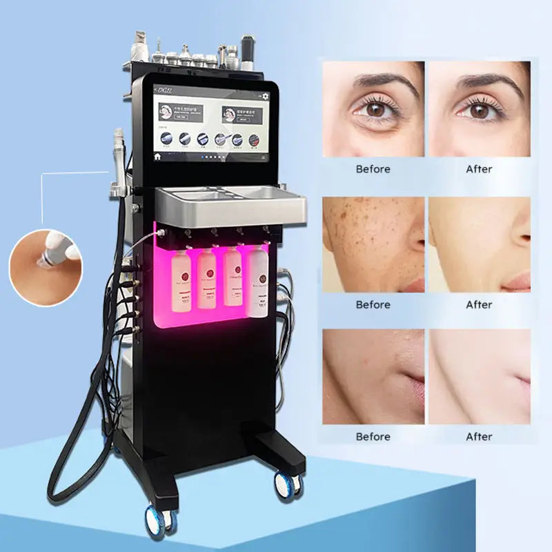 Peeling Hydro Dermabrasion Clean Facial Skin Tightening Beauty Salon Machine Aesthetic Skin Care Equipment